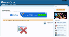 Desktop Screenshot of bersosial.com